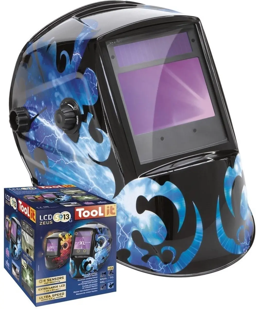 Gys Zeus LCD Lashelm Cosmic True Color