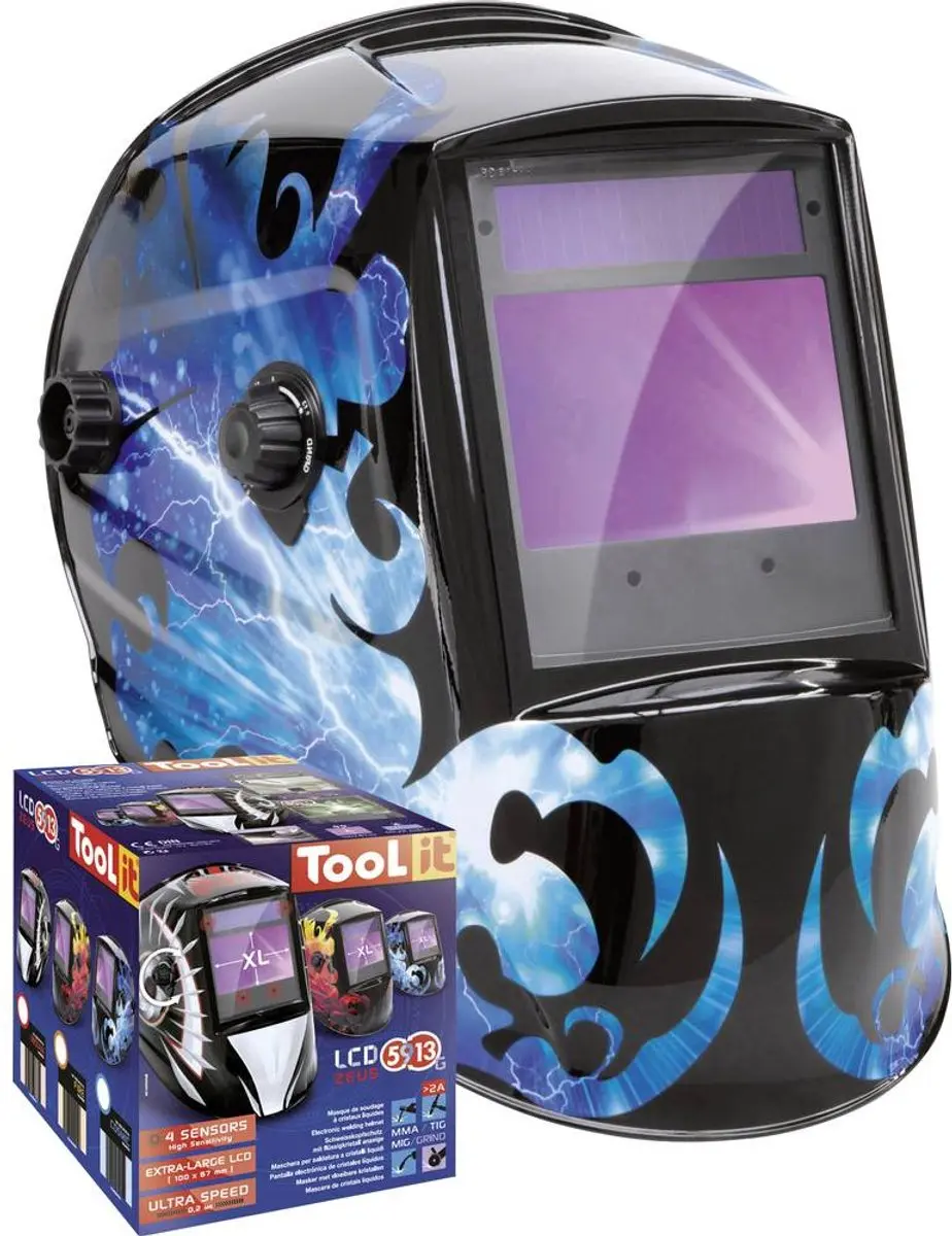 Gys Zeus LCD Lashelm Cosmic True Color - afbeelding 6 van 6
