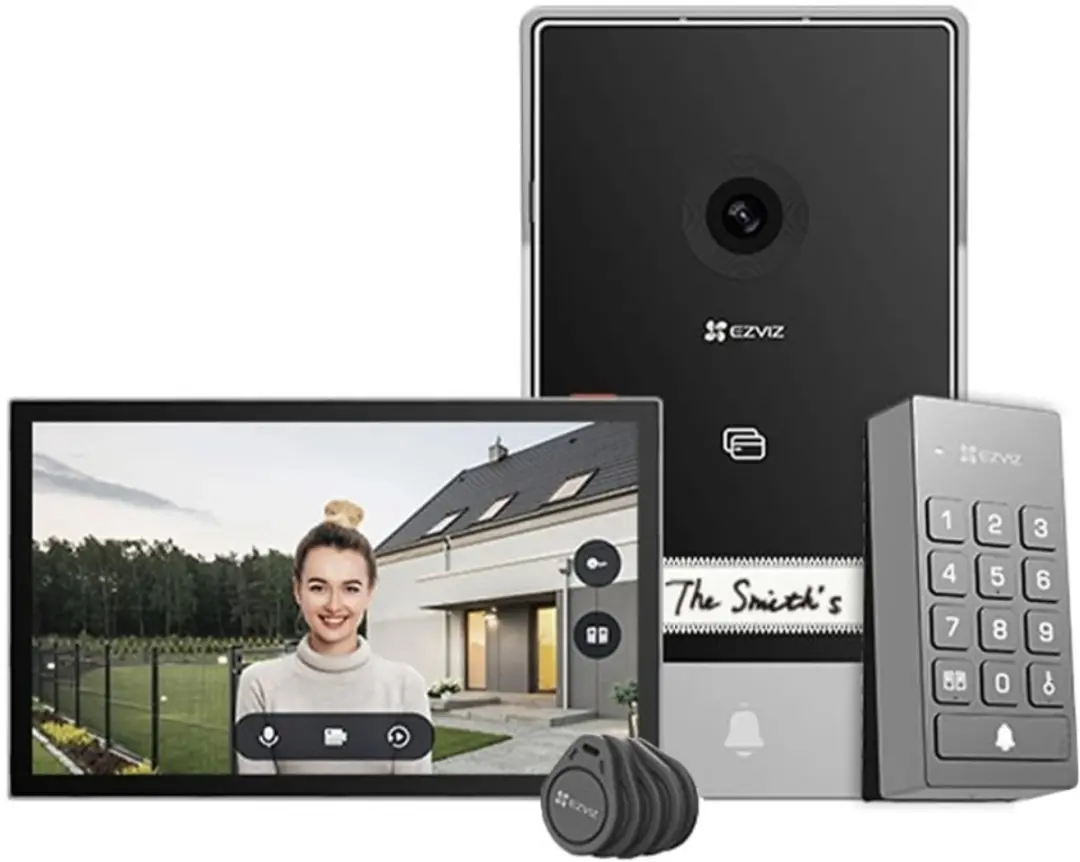 EZVIZ TP7 Intercomsysteem 7" - Zwart/Grijs