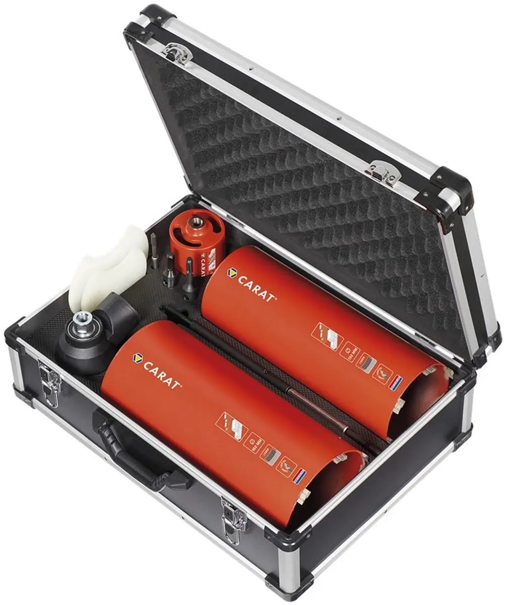 Carat Droogboorset HTESET0300 Ø82-132-162mm