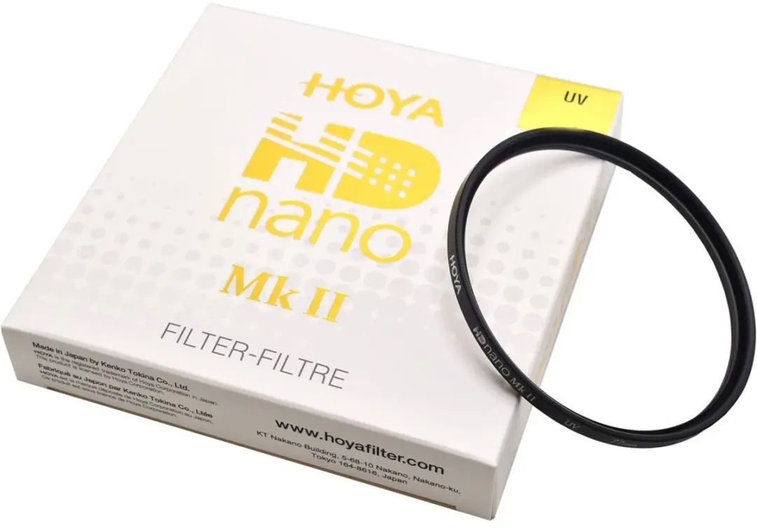Hoya HD Nano MkII Y600312 UV Filter 58mm - Zwart
