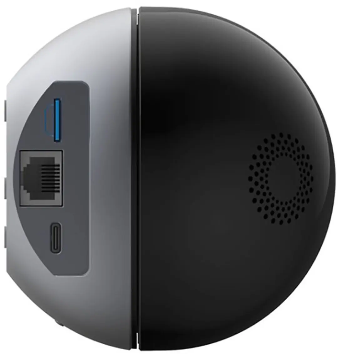 EZVIZ E6 3K Beveiligingscamera CS-E6-A0-8C5WF - Zwart/Grijs