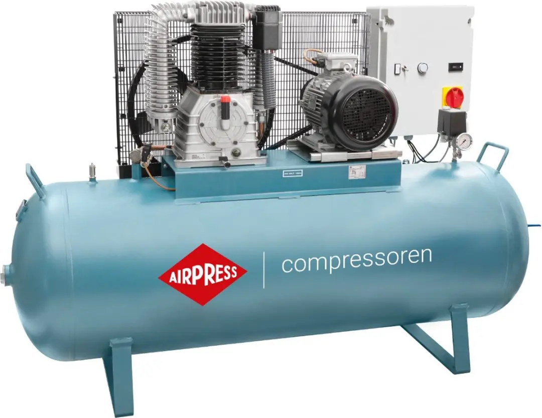 Airpress Compressor K 500-1500S 14 bar - 500L Blauw