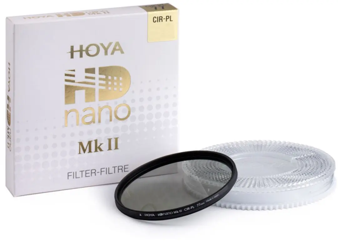 Hoya HD Nano Mk II CIR-PL Circulair Polarisatiefilter 49mm - Zwart