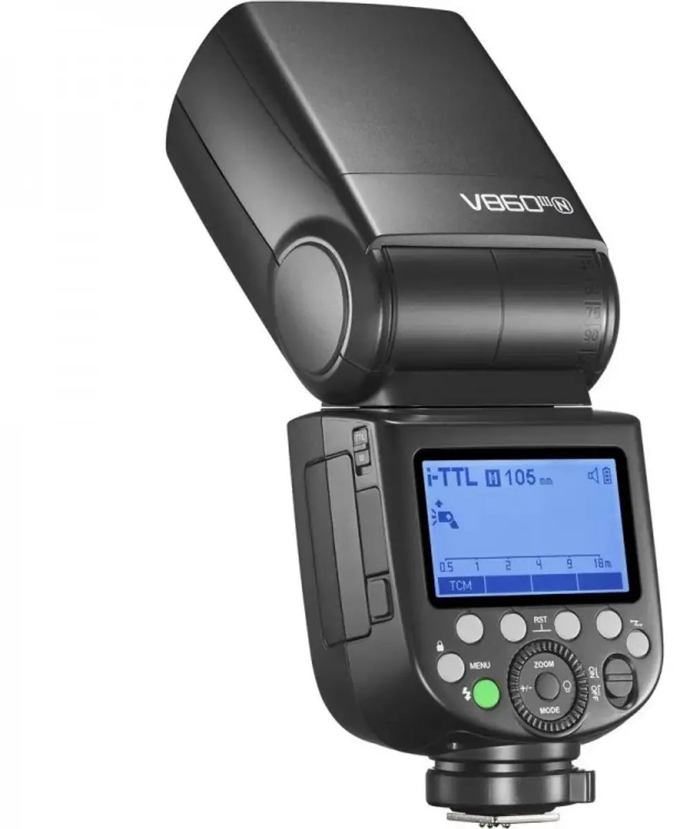 Godox Ving V860III TTL Li-Ion Flitser - Fuji - D195101 - Zwart
