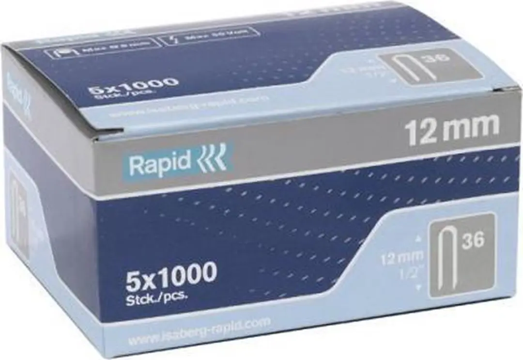 Rapid Nieten Type 36 12mm - 5.000 Stuks