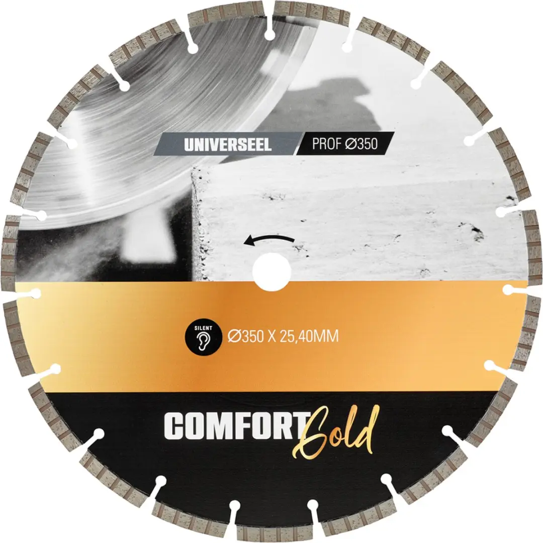 Carat Comfort Diamantzaagblad Gold 350x25.4mm