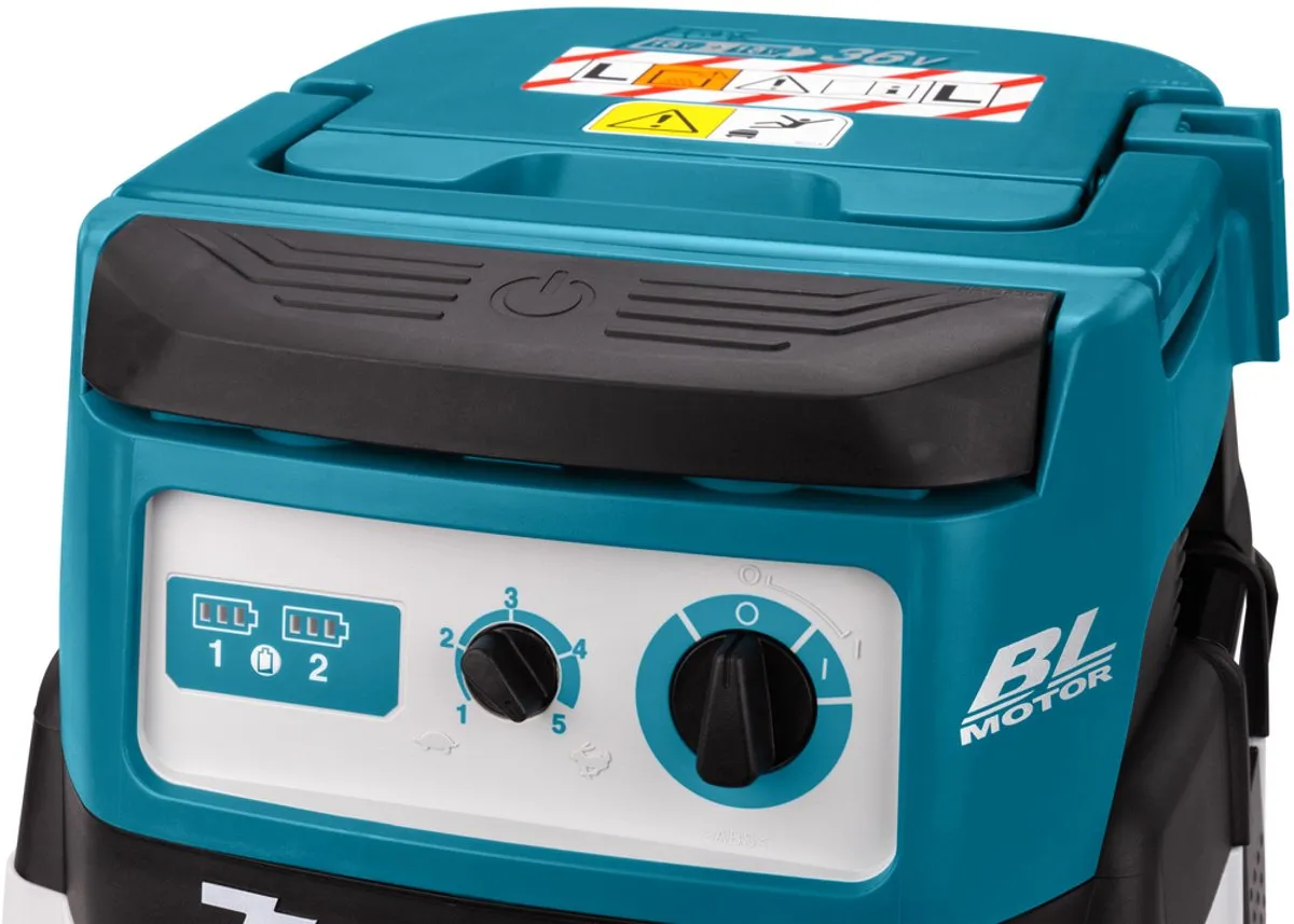 Makita DVC155LZX2 Accu Stofzuiger L-klasse Nat & Droog