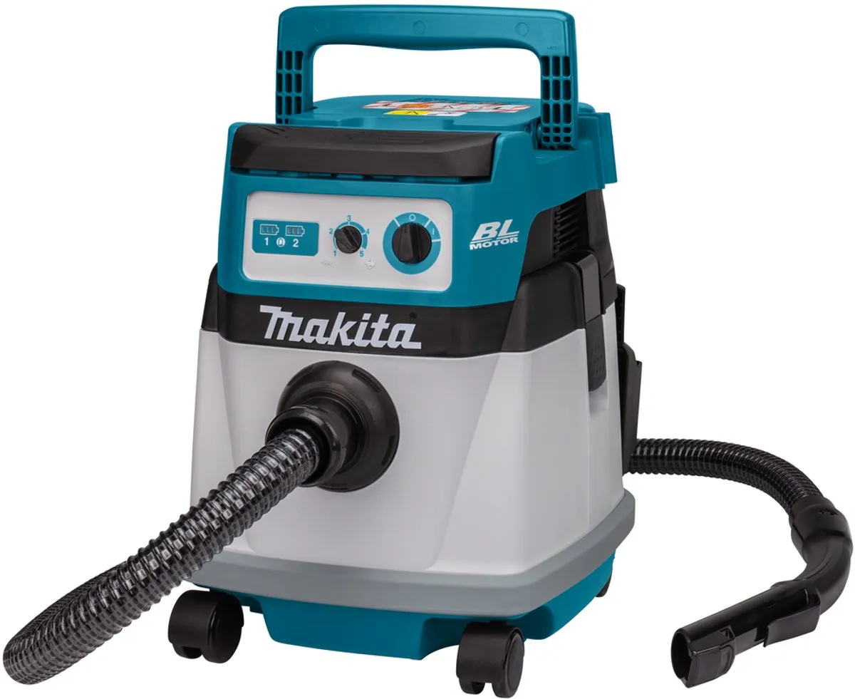 Makita DVC155LZX2 Accu Stofzuiger L-klasse Nat & Droog