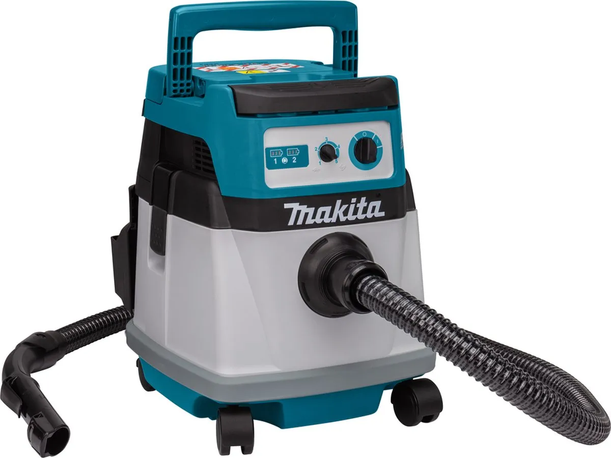 Makita DVC155LZX2 Accu Stofzuiger L-klasse Nat & Droog