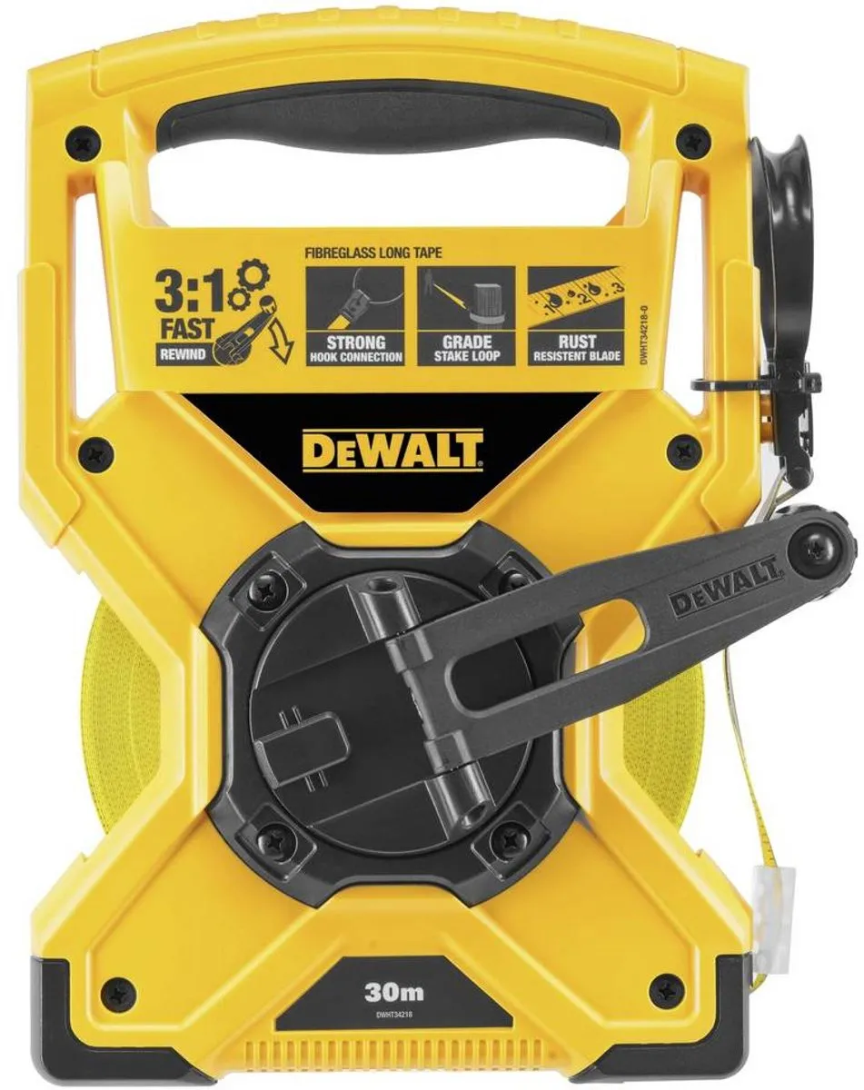 DeWalt DWHT34218-0 Landmeterglasvezel 30m x 12,7mm