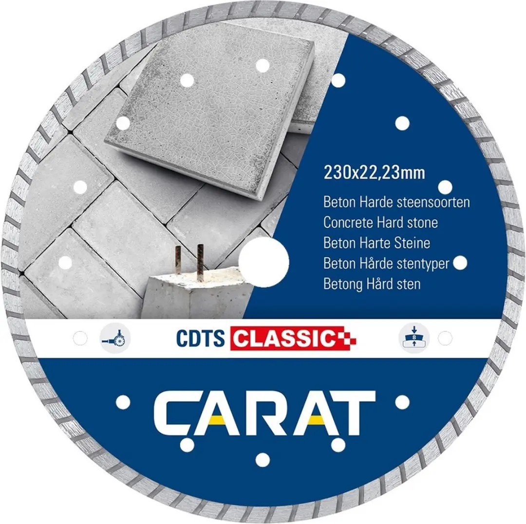 Carat Diamantzaag CDTSC23030 Beton Ø230mm