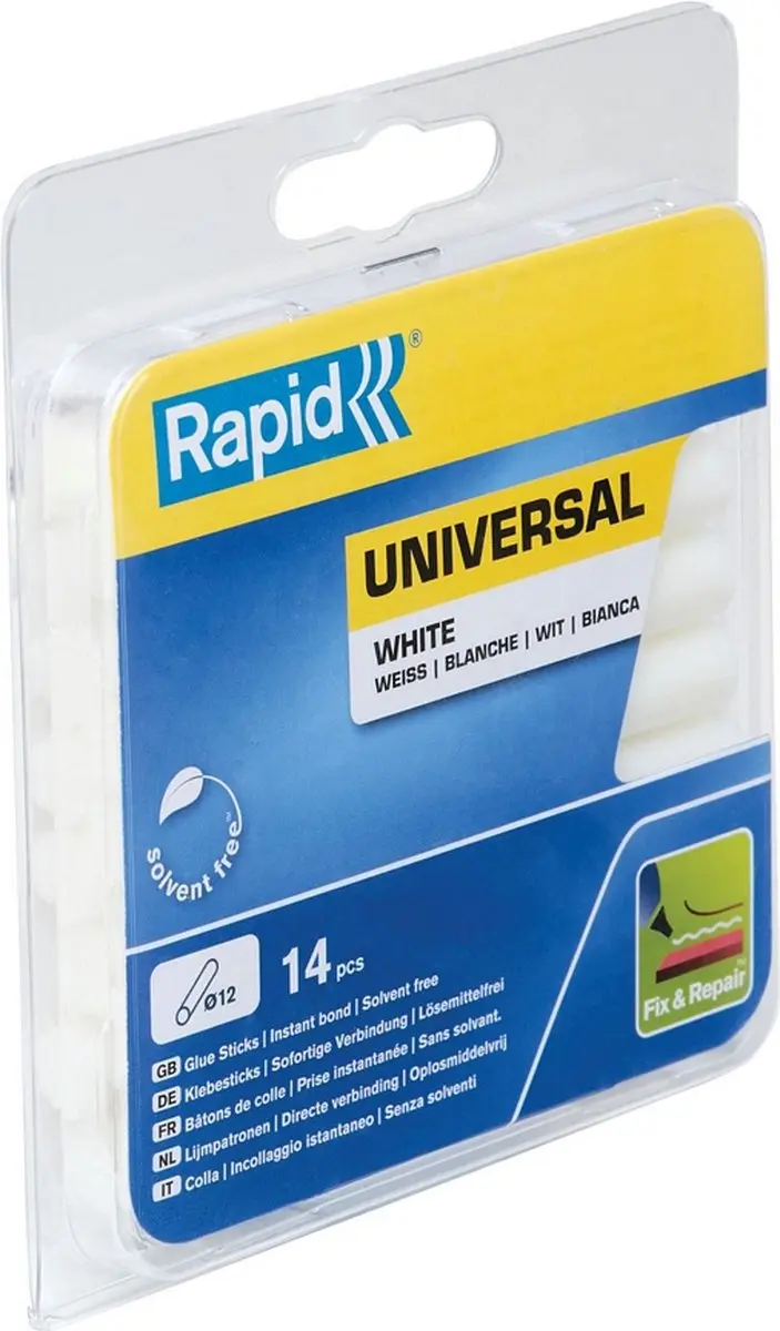 Rapid 40107355 Lijmpatronen Wit - 14 Stuks