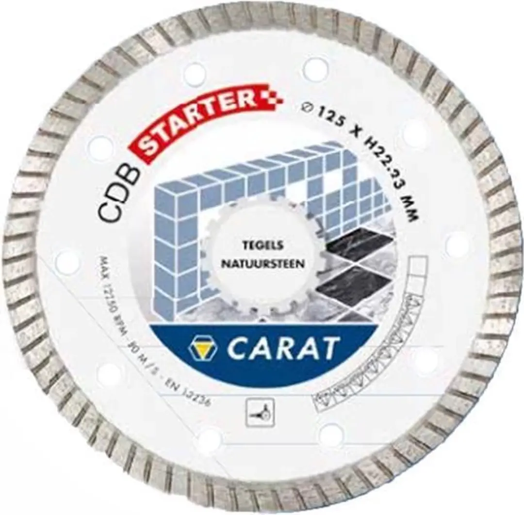 Carat CDBS115300 Diamantzaagblad 115x22,2mm