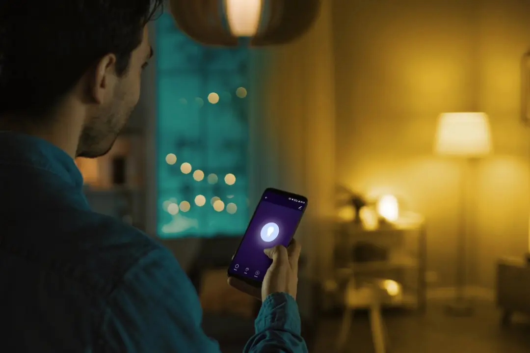 Alecto SMARTLIGHT110 Wifi LED Lamp - 7W Warm Wit