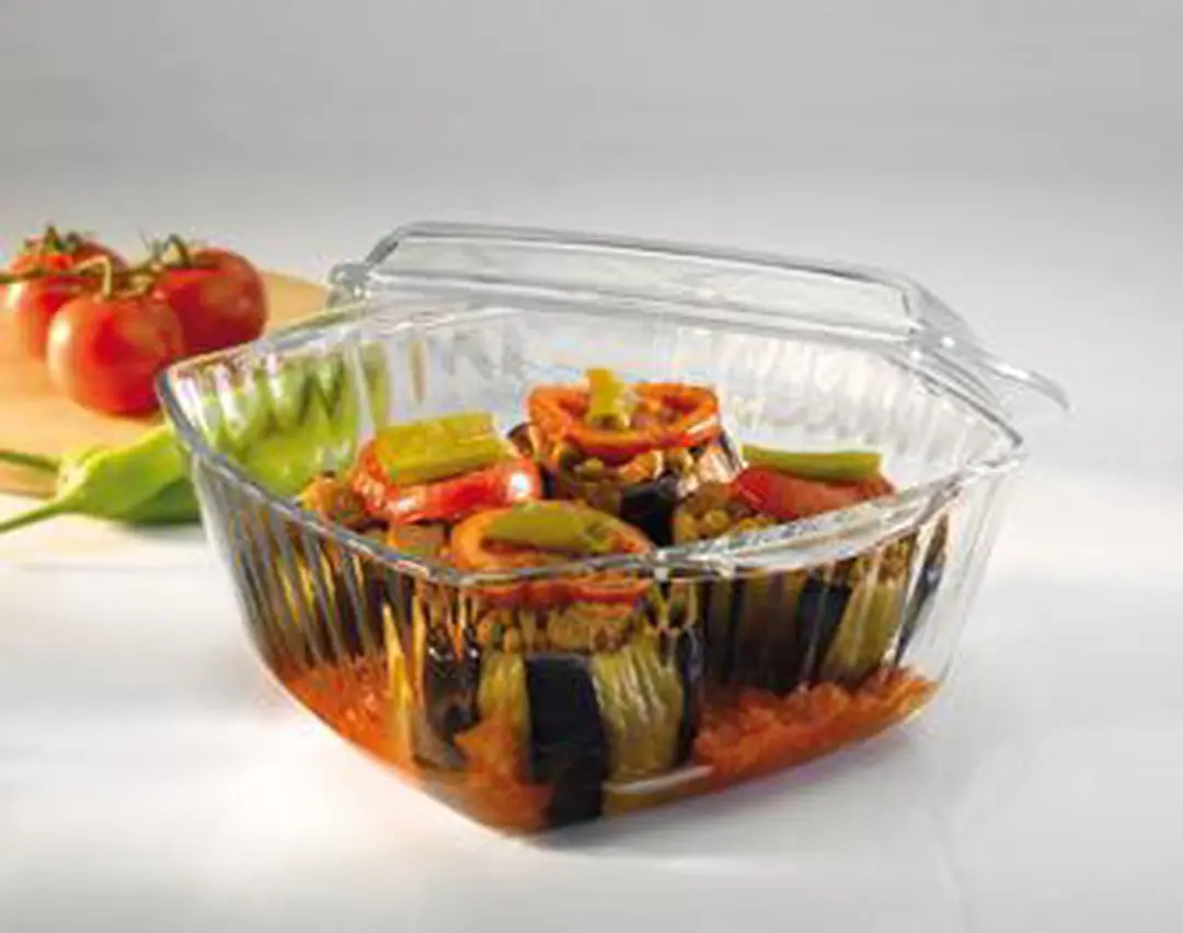 Pasabahce Borcam Vierkant Ovenschaal 2600ml - Transparant