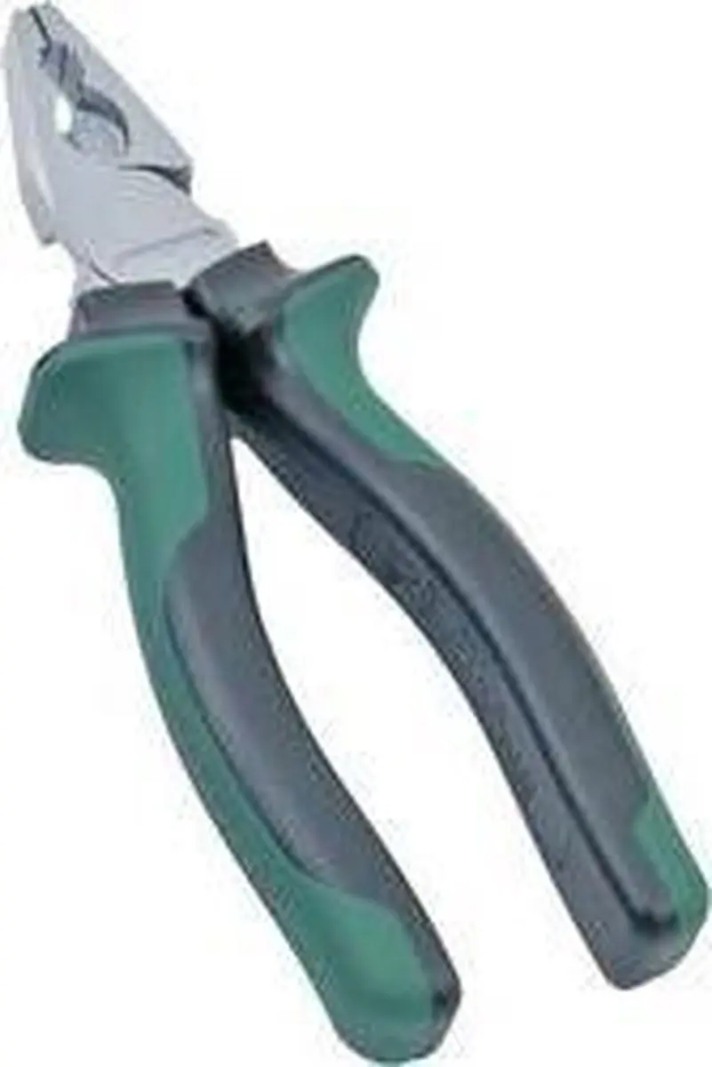 Brüder Mannesmann Combinatietang 160mm - Groen/Lime
