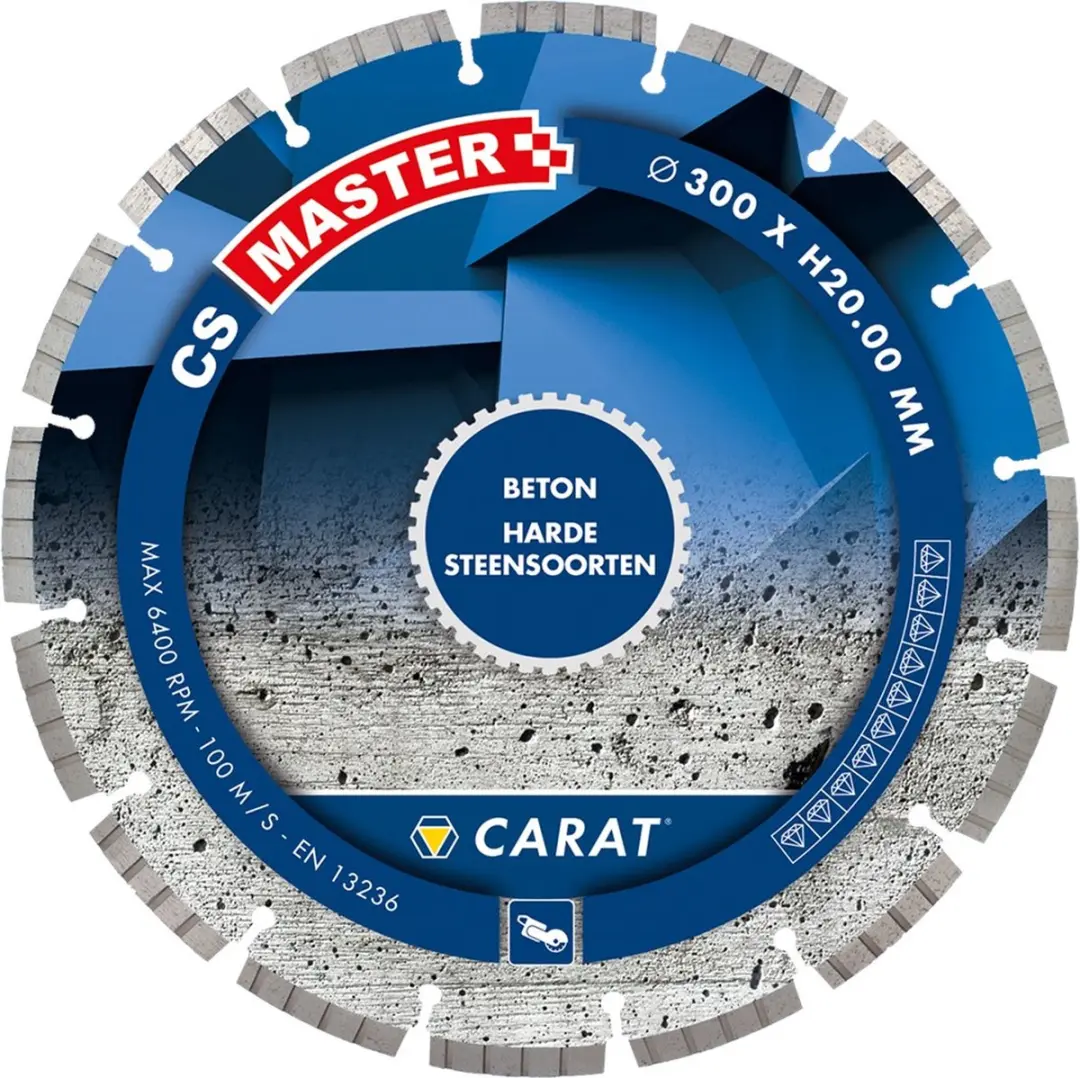 Carat CS MASTER Diamantzaag 300x20mm CSM3002000
