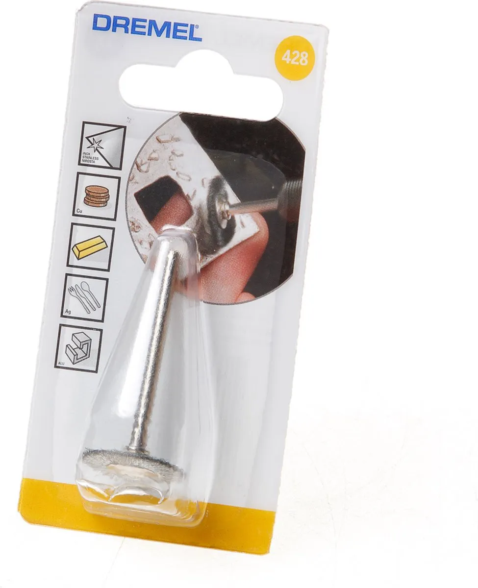 Dremel 428JA Staalborstel 19x44mm