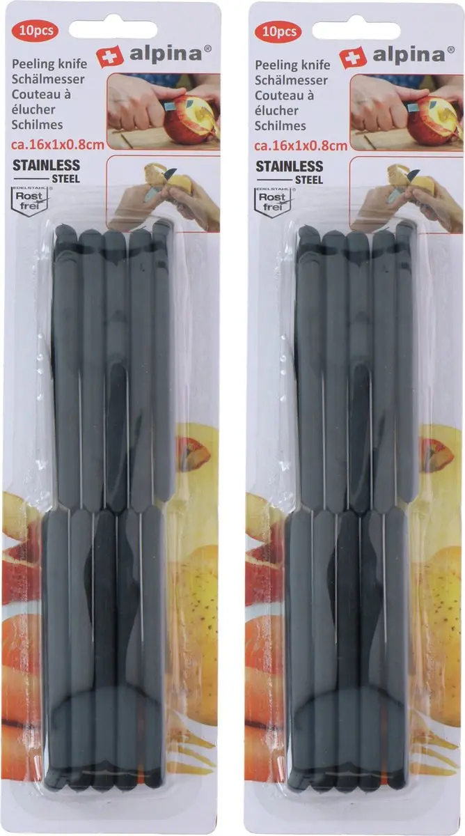 Alpina Aardappelschilmesjes 20 Stuks