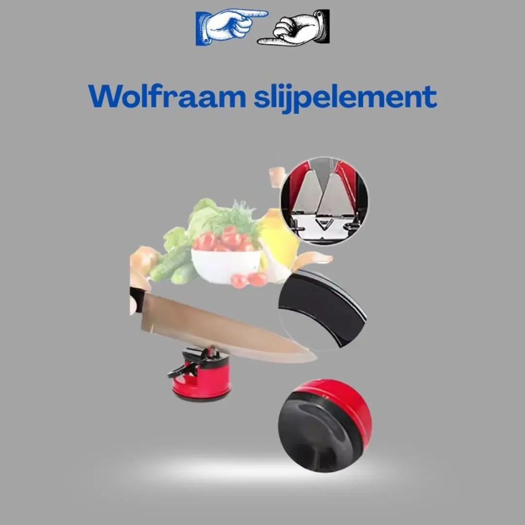 Lean Toys Messenslijper met Zuignap - Rood/Zwart