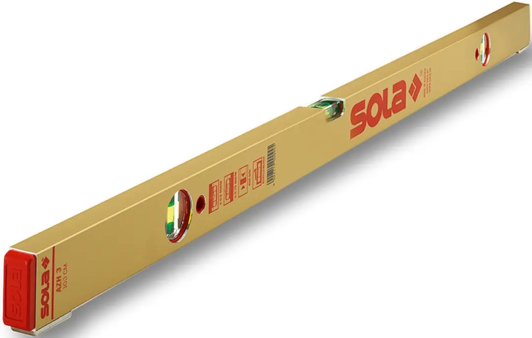 Sola AZH 3 100 Waterpas 100cm - Goud