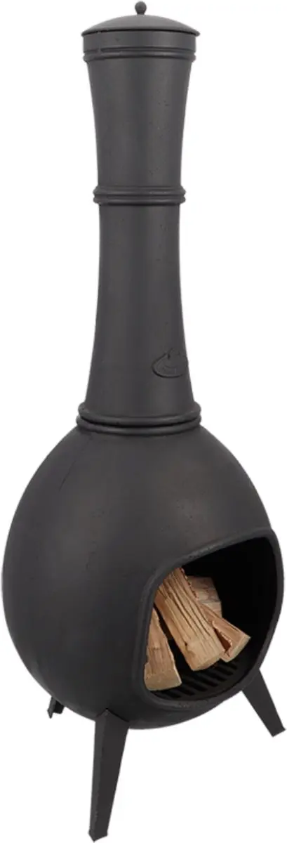 Esschert Design Tuinhaard Large Gietijzer Ø53cm - Zwart