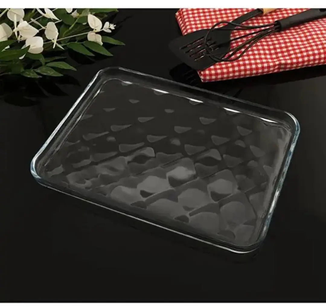 Pasabahce Orion Borosilicaat Ovenschaal 33,5x24,5cm - 1.025ml - Transparant - afbeelding 6 van 6
