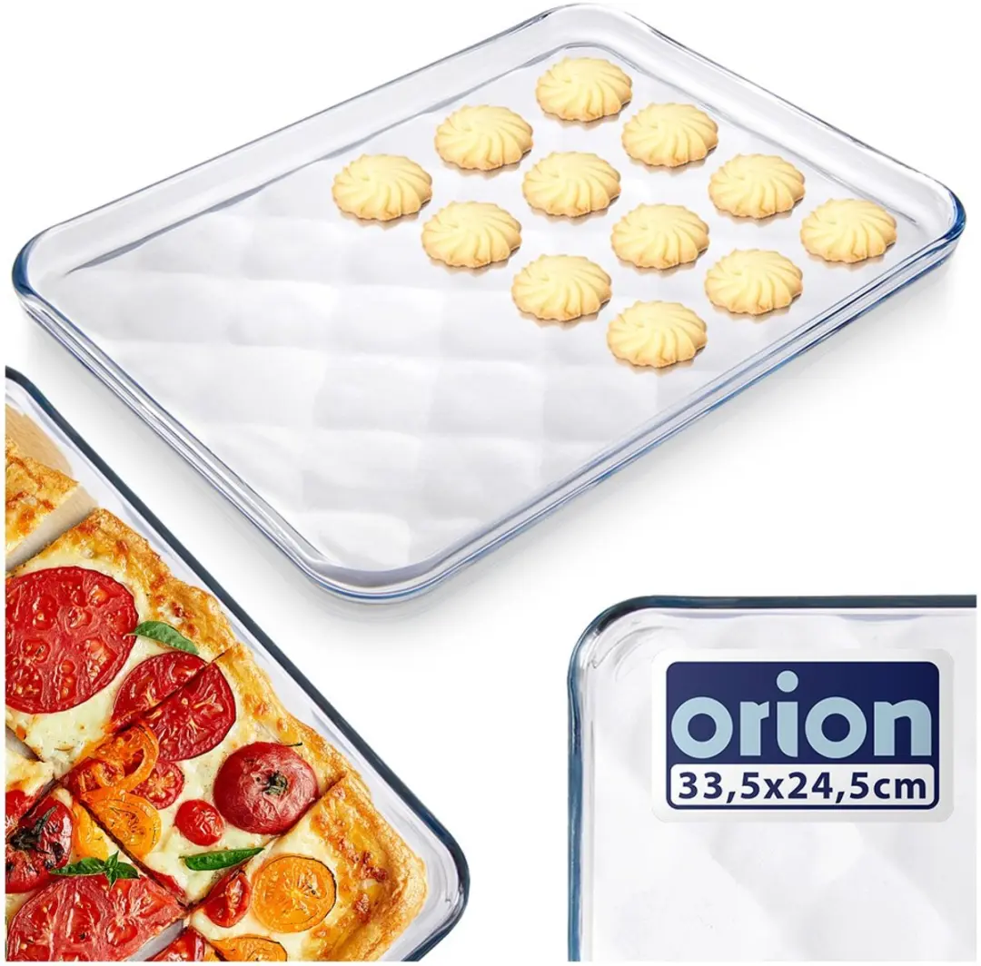 Pasabahce Orion Borosilicaat Ovenschaal 33,5x24,5cm - 1.025ml - Transparant