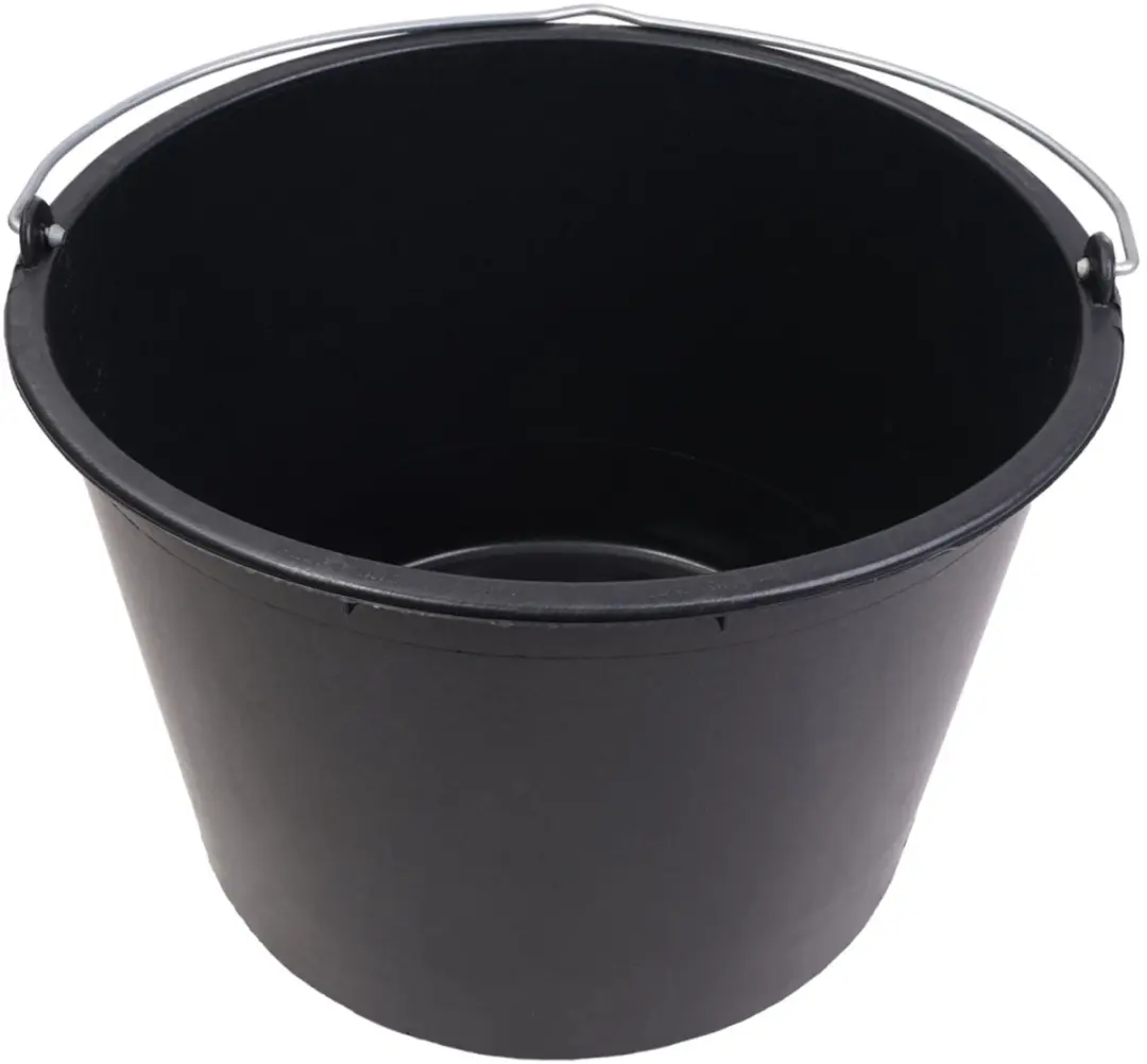 Little Jumbo Bouwemmer PE 20L - Zwart