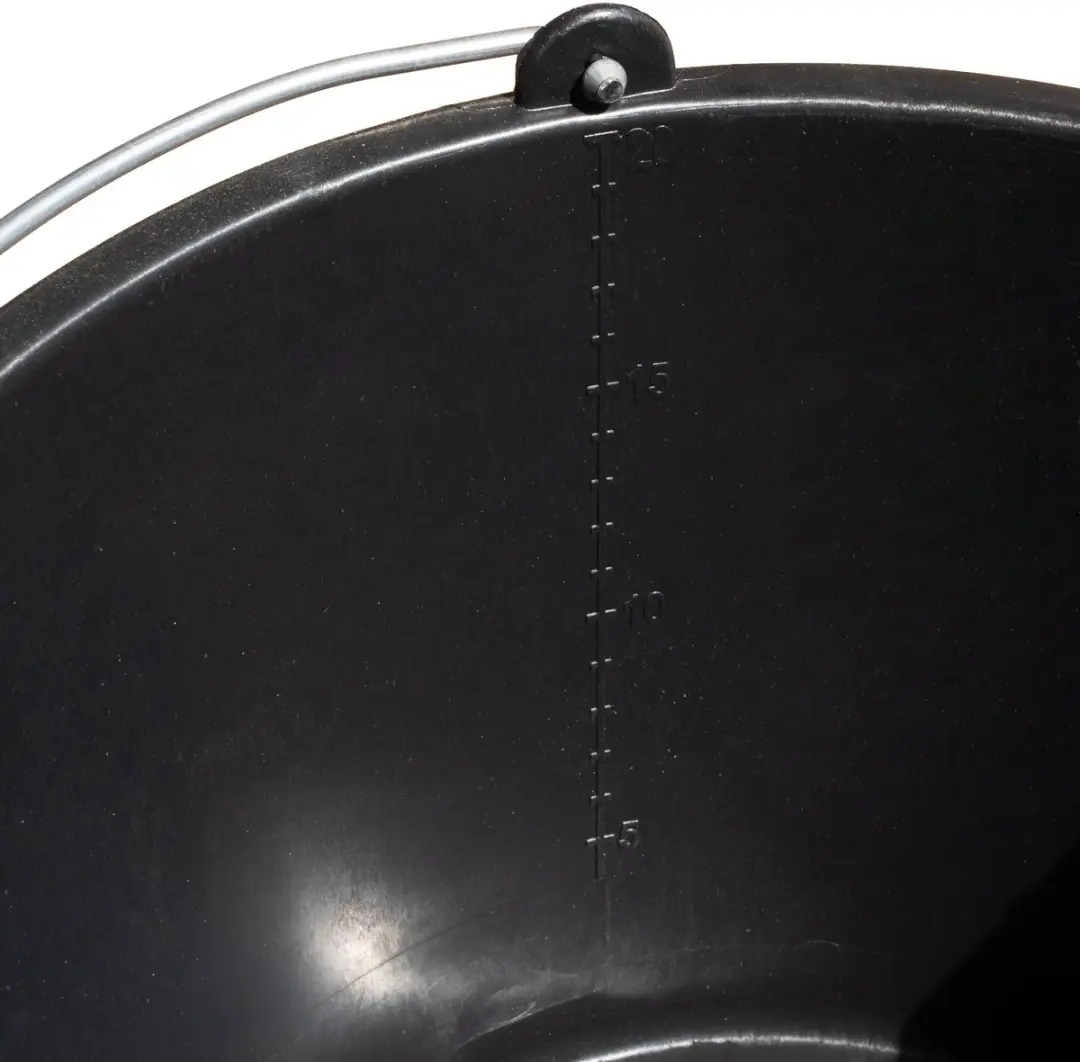 Little Jumbo Bouwemmer PE 20L - Zwart