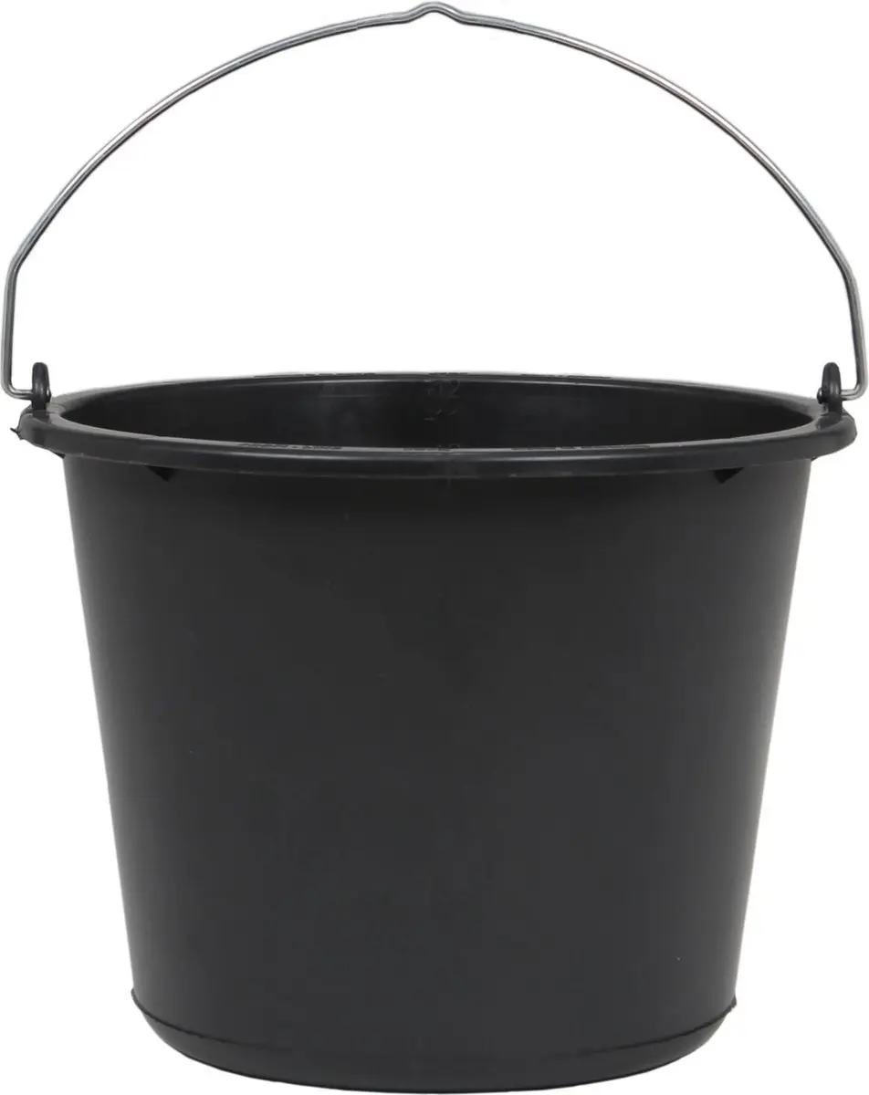 Little Jumbo Bouwemmer PE 20L - Zwart