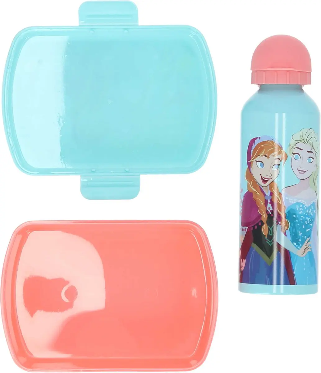 Disney Frozen Lunchboxset 2-delig - Roze