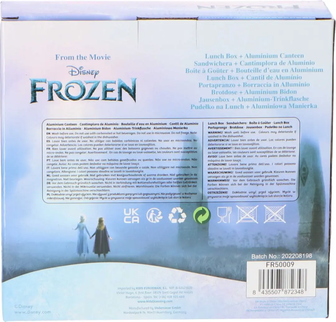 Disney Frozen Lunchboxset 2-delig - Roze - afbeelding 6 van 6