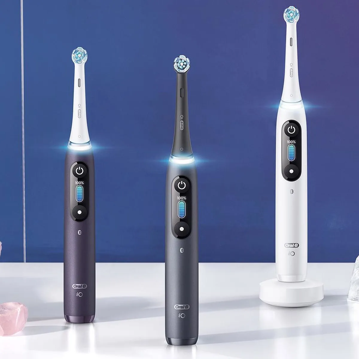 Oral-B IO8 Elektrische Tandenborstel - Wit - afbeelding 6 van 6