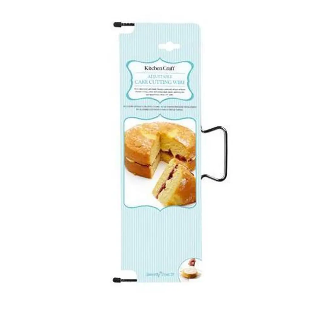 KitchenCraft Taartcake Snijder - Zilver