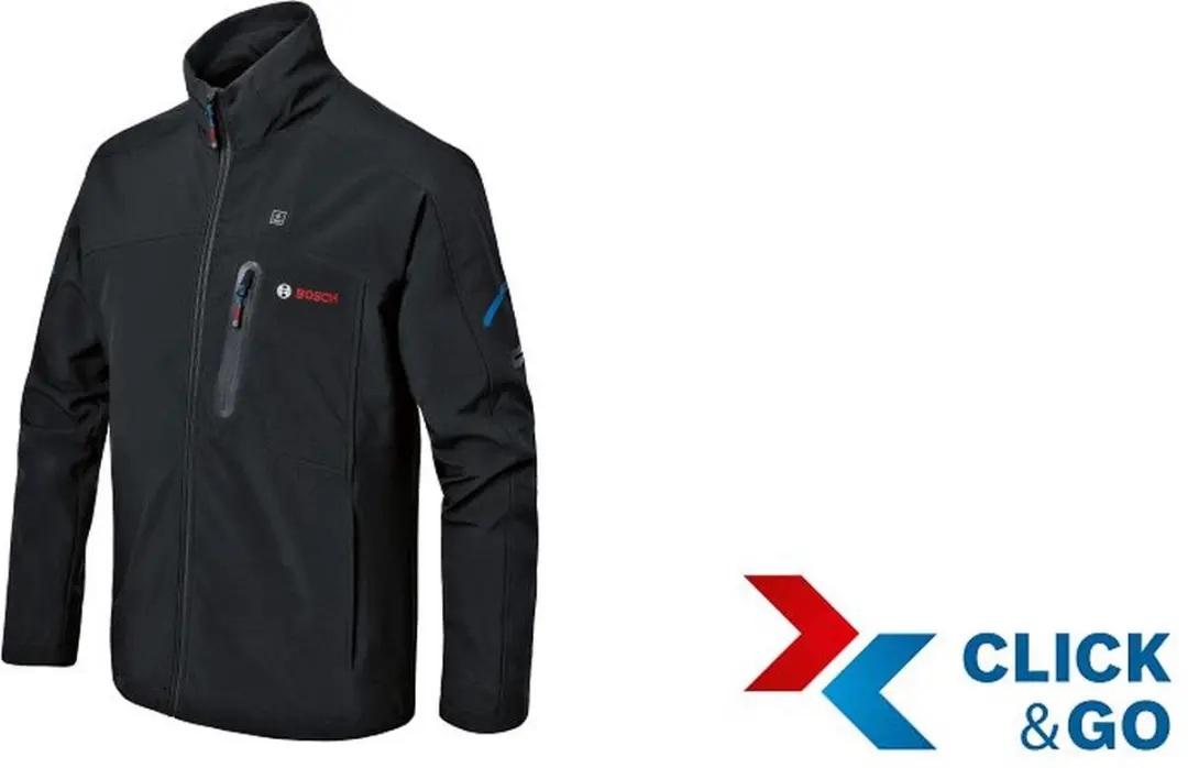 Bosch Professional GHJ 12 Verwarmde Jas XL - Zwart