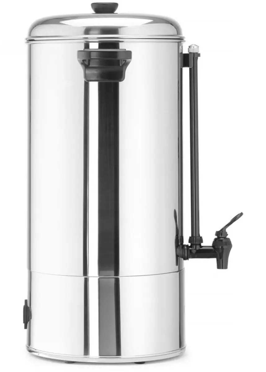 HENDI Percolator 16L - Enkelwandig RVS - 1500W