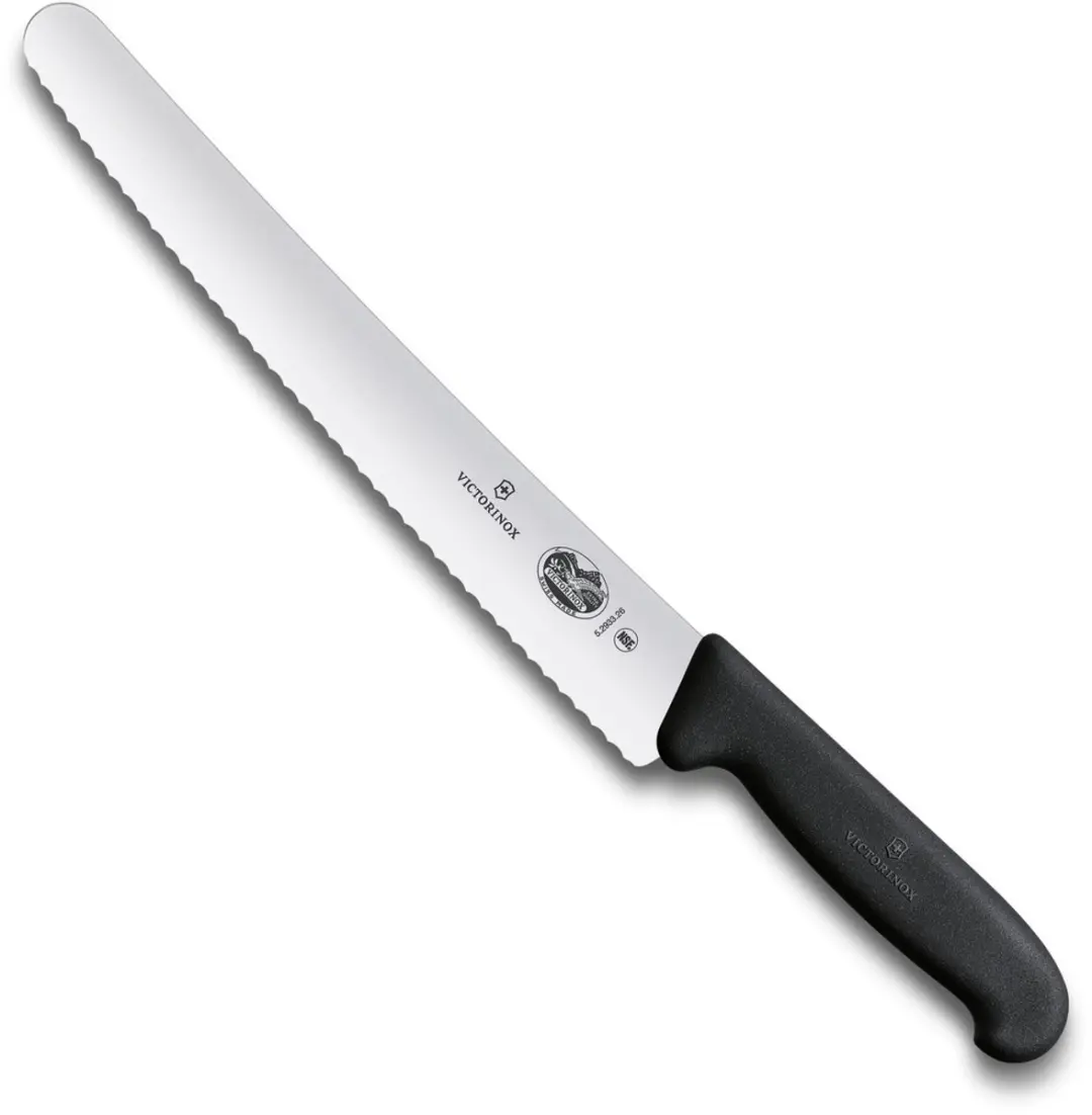 Victorinox Banketbakkersmes Fibrox 26cm - Gekarteld