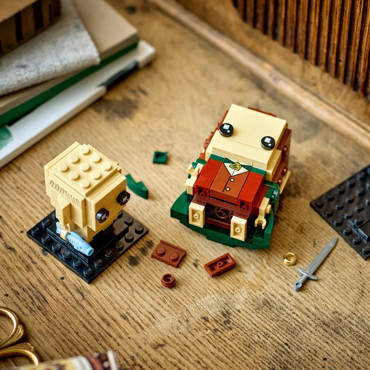LEGO Lord of the Rings Brickheadz 40630 Frodo & Gollum - 184 Stukken - afbeelding 3 van 6