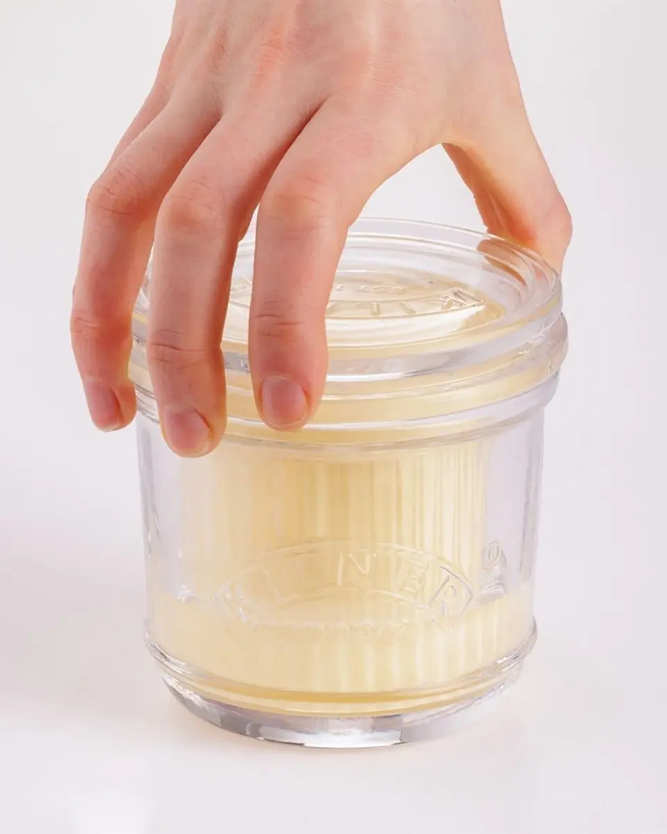 Kilner RAY-0025-115 Boterbel Uit Glas - 0,20L