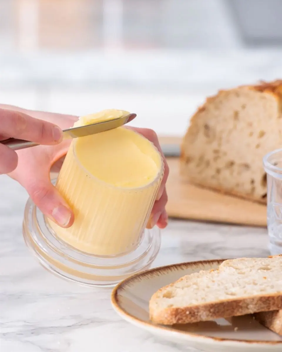 Kilner RAY-0025-115 Boterbel Uit Glas - 0,20L