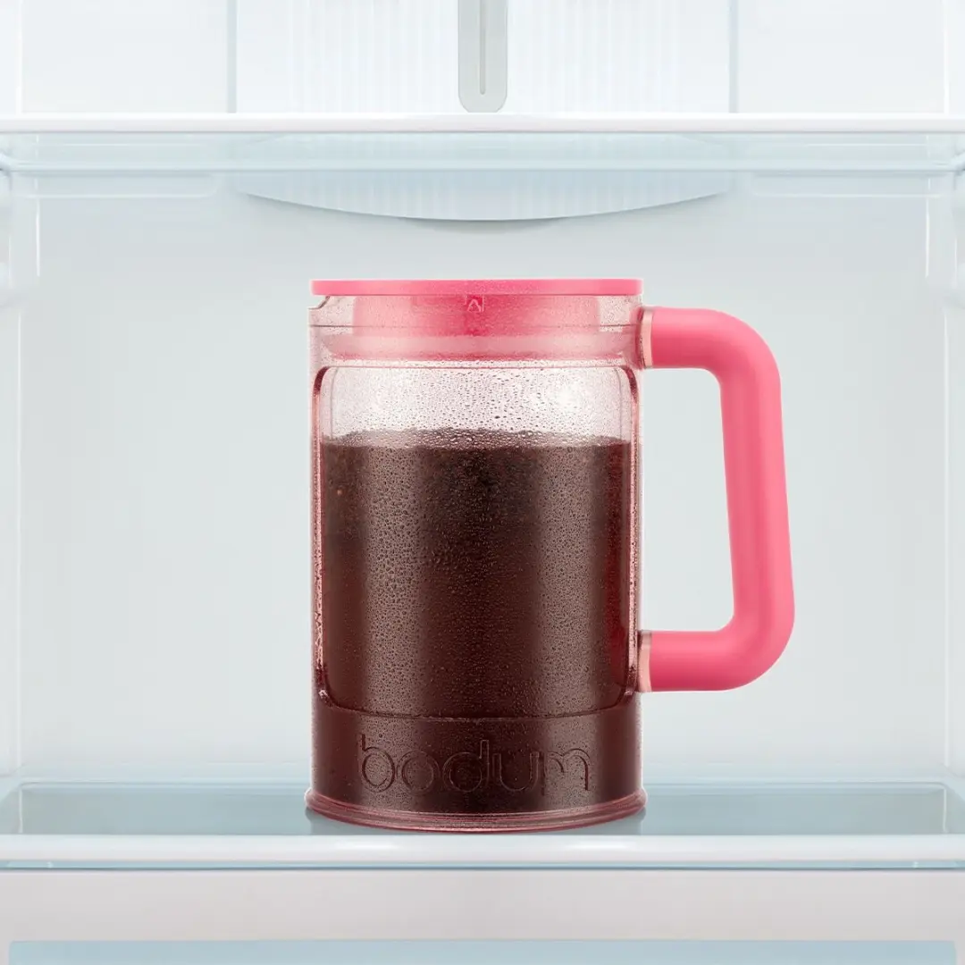 Bodum Bean Set Bubblegum Cafetière IJskoffie - 1,5L - 2 Bekers