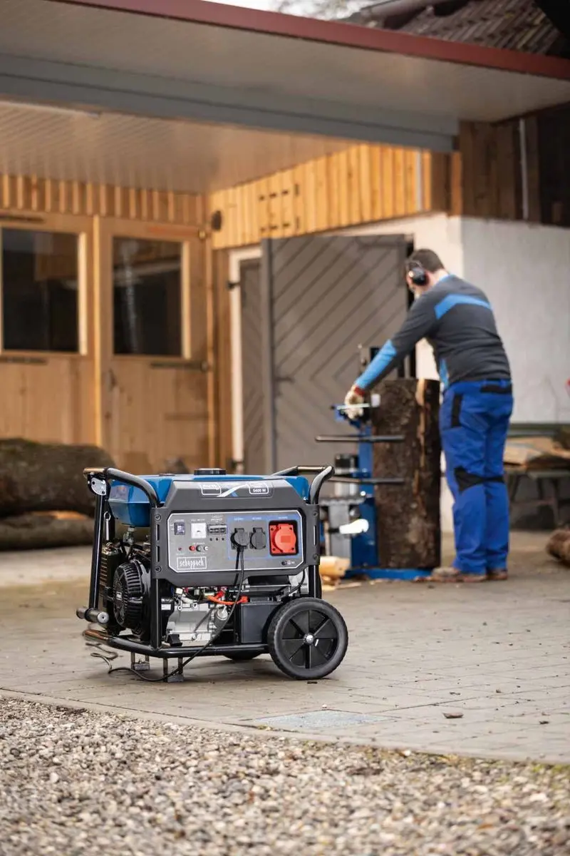 Scheppach SG7100X Benzine Aggregaat 5500W
