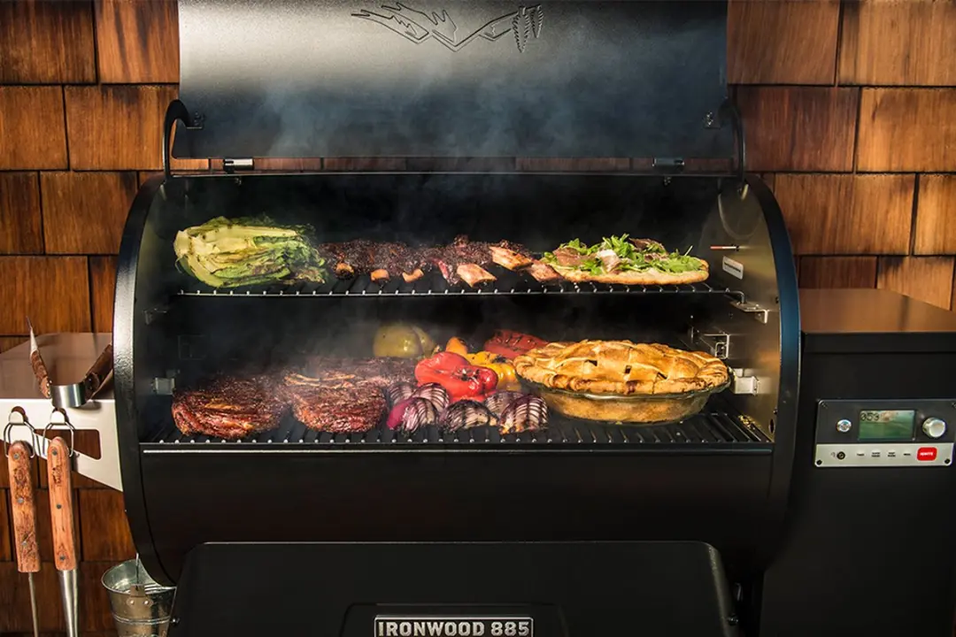 Traeger Ironwood 885 Pelletgrill - Zwart