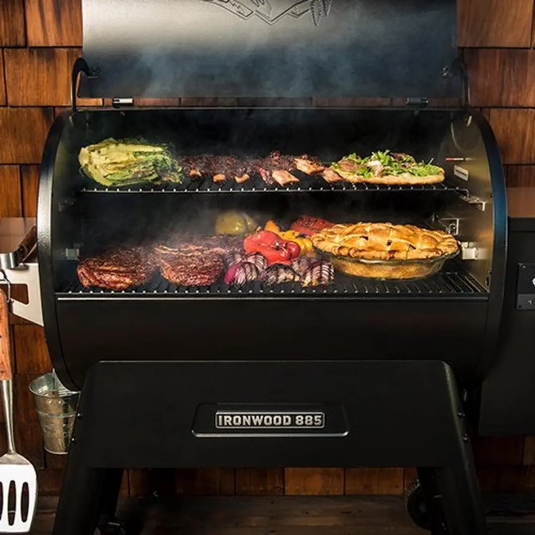 Traeger Ironwood 885 Pelletgrill - Zwart