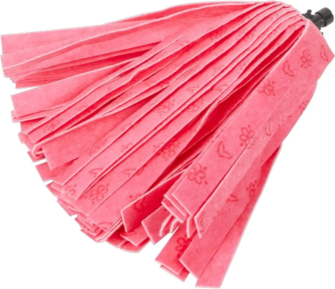 Vileda Supermocio Vervangingskop - Rood/Rose