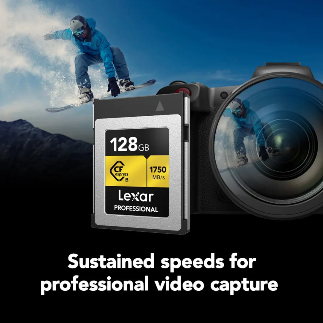 Lexar CFexpress PRO Type B Gold Series LCXEXPR256G-RNENG - 256GB