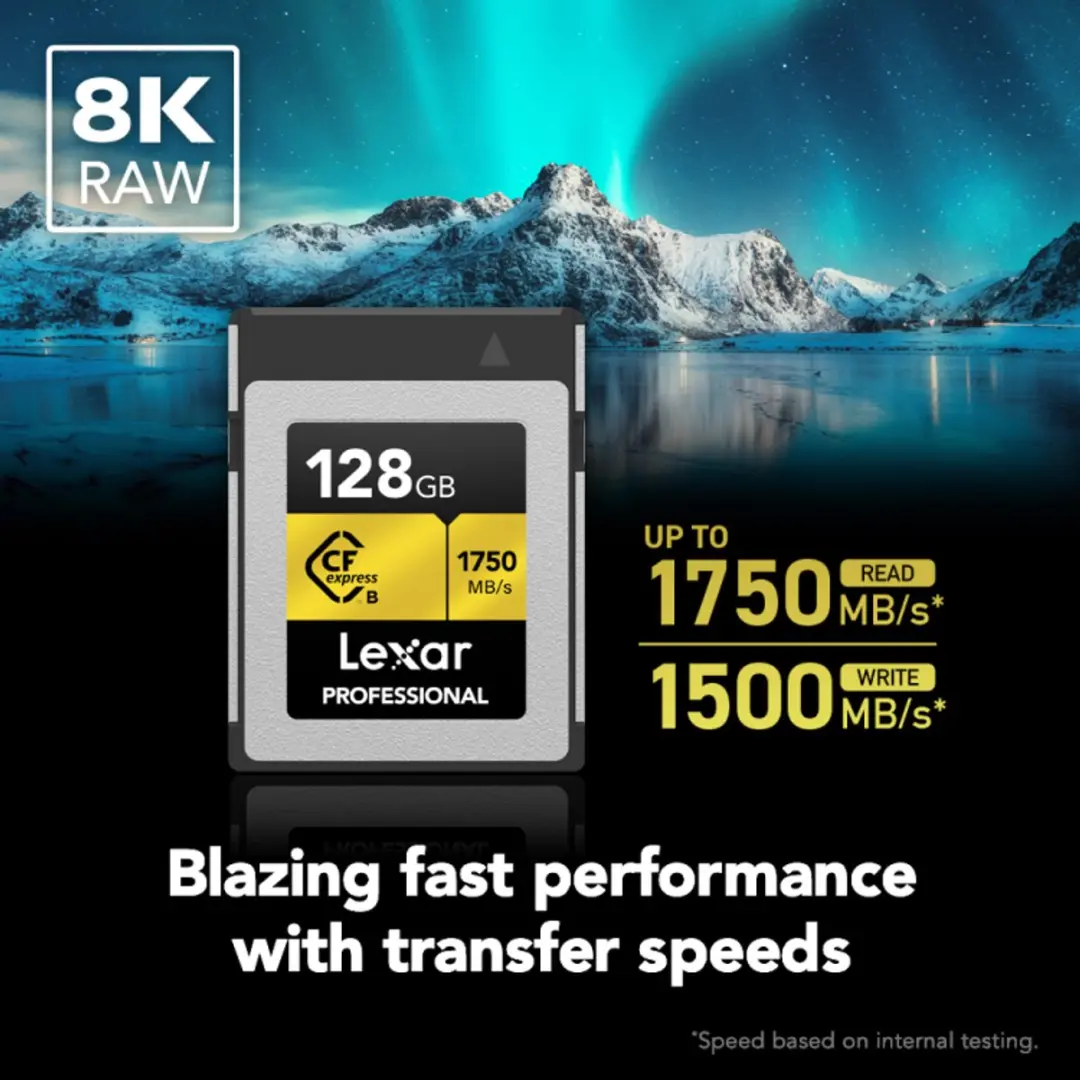 Lexar CFexpress PRO Type B Gold Series 128GB