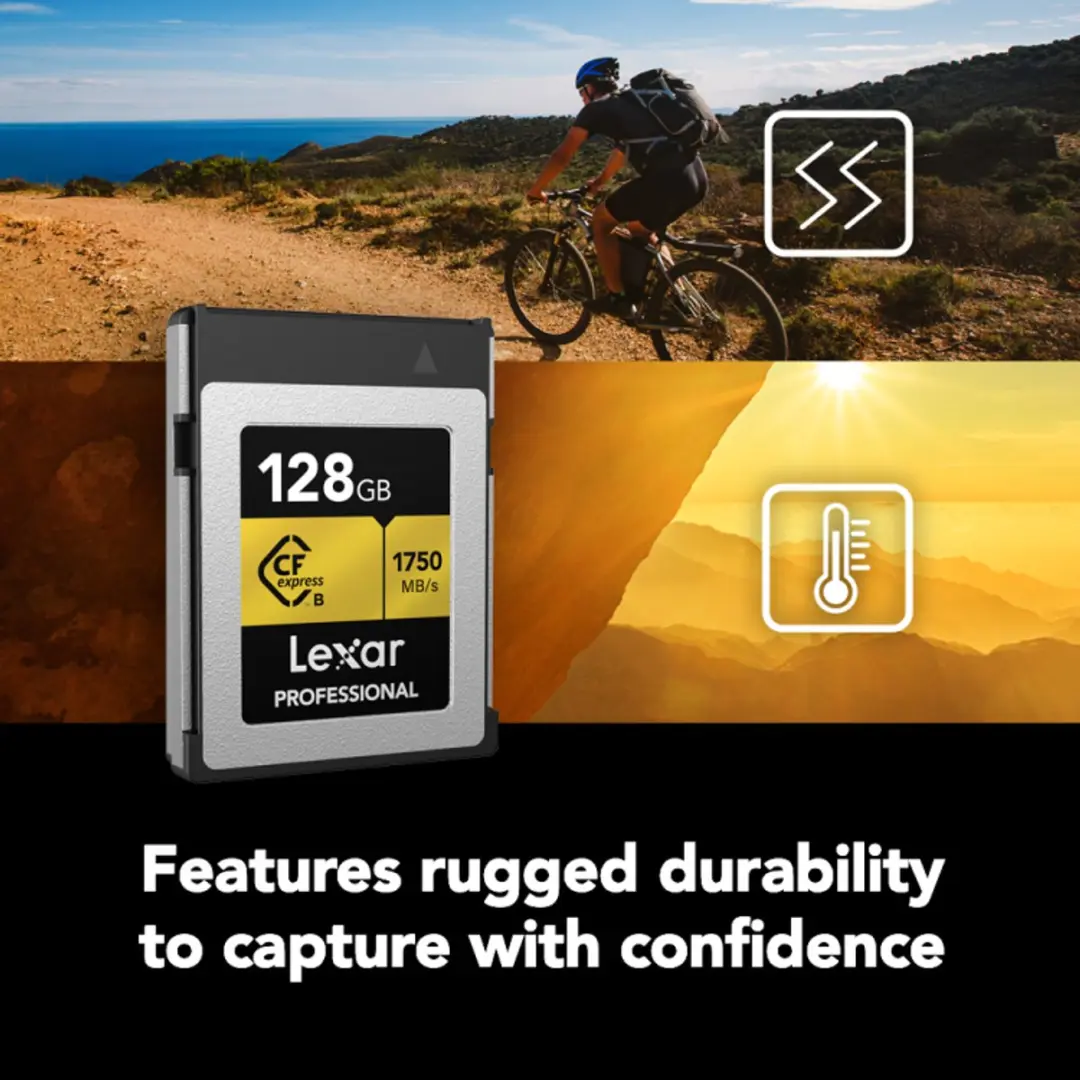 Lexar CFexpress PRO Type B Gold Series 128GB